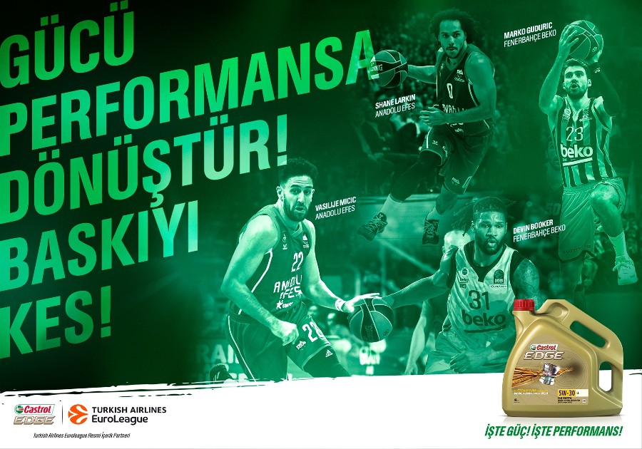 THY Euroleague Resmi Partneri Castrol EDGE