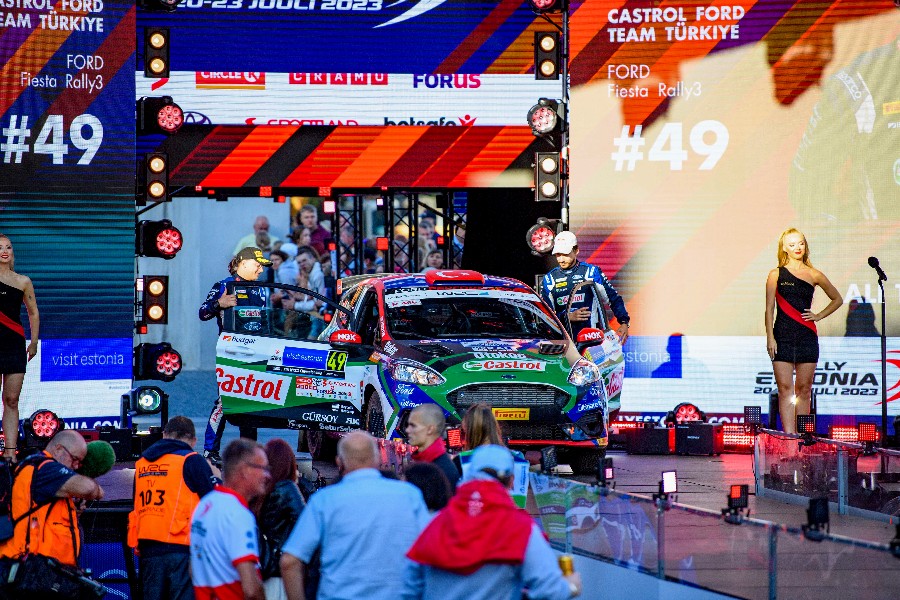 Castrol Ford Team Türkiye Estonya Etabını 4üncü Sırada Tamamladı