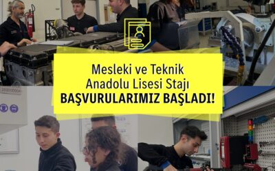 Mercedes-Benz Türk’te Mesleki ve Teknik Anadolu Lisesi Staj Başvuruları Başladı