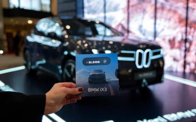 Yeni BMW iX3 CI Bloom’da Sanatseverlerle Buluştu